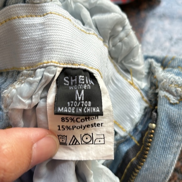 Cute Jean shorts with elastic band - Picture 5 of 6